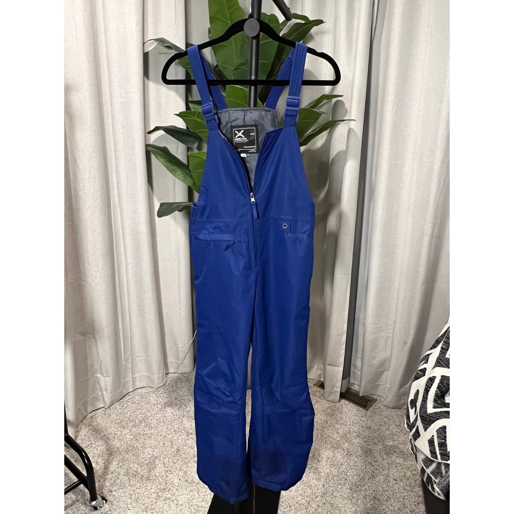 Arctix Kids Royal Blue Insulated Snow Bib Overalls Size Medium M/M Winter Ski